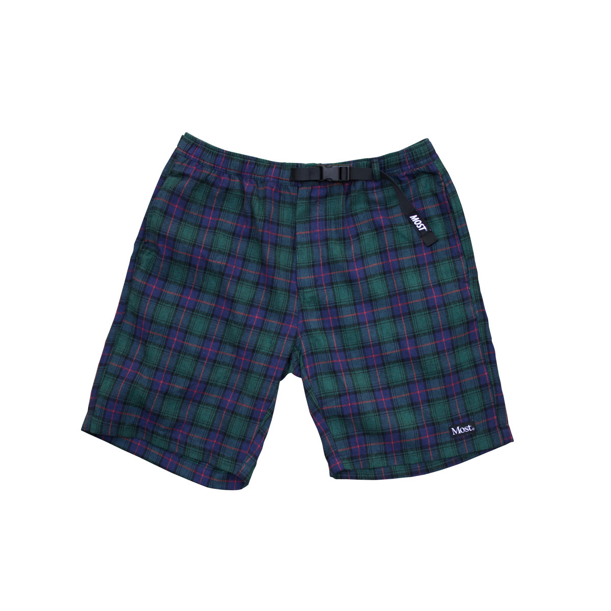 Tartan Walk Short Green/Navy/Red – MOST© Melbourne