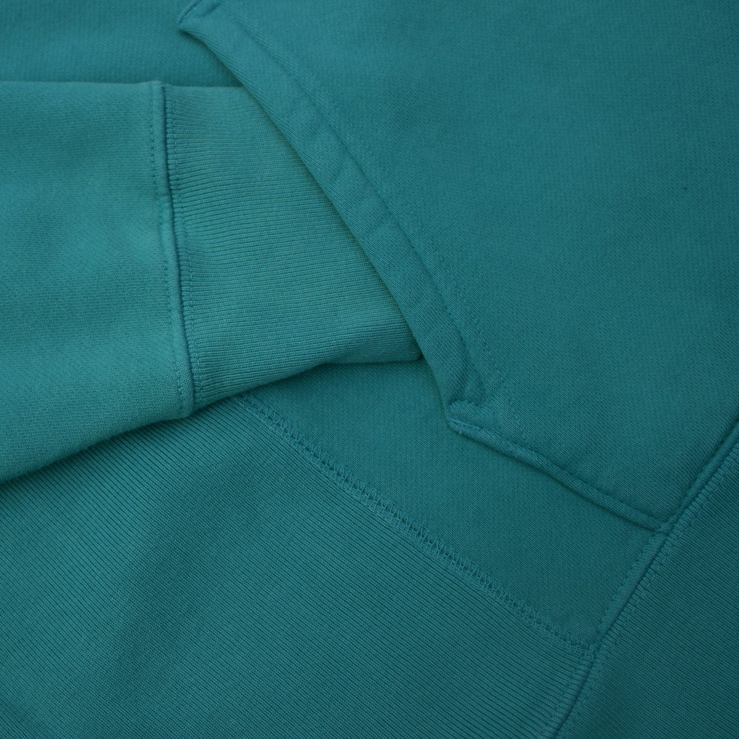 Logo© Smooth Weight Hoodie - Teal