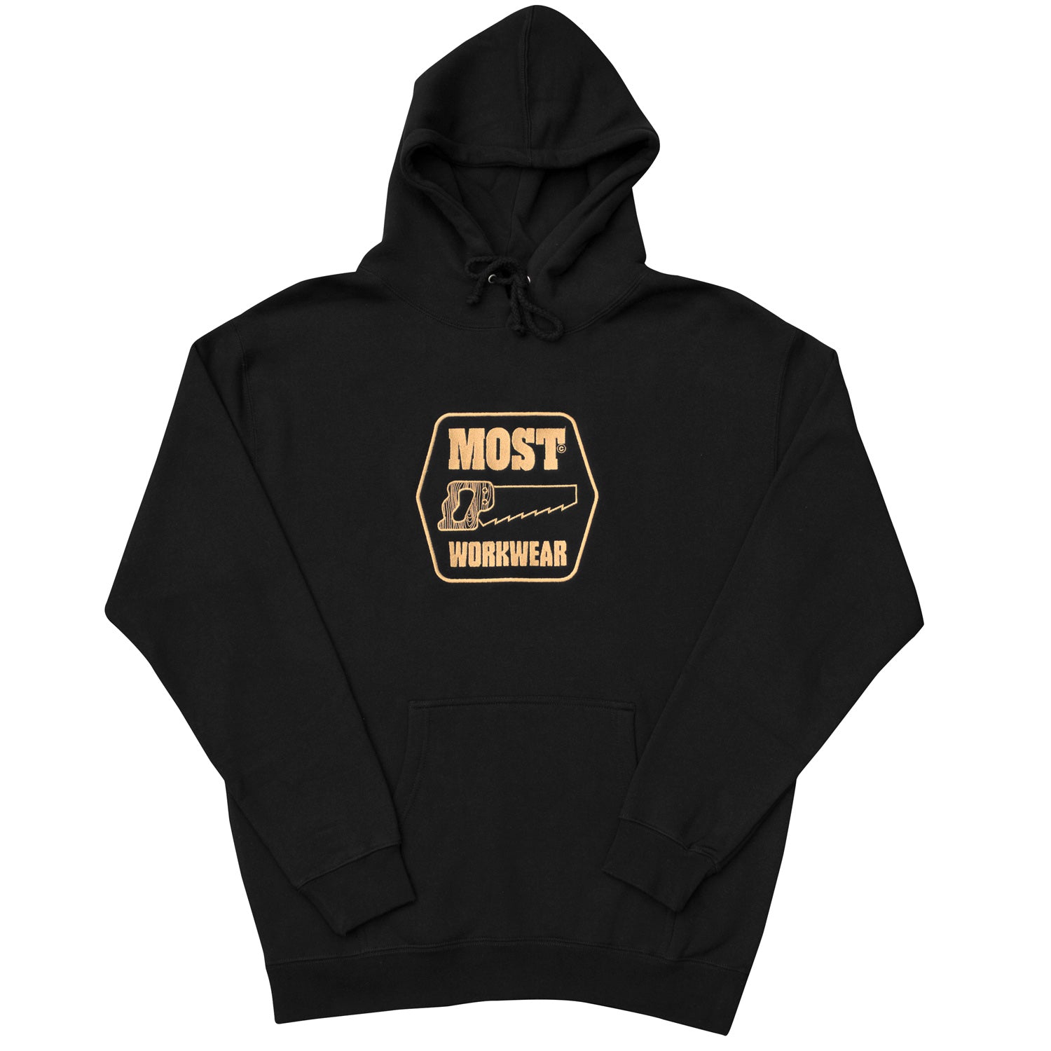 Workwear Heavyweight Hoodie - Black